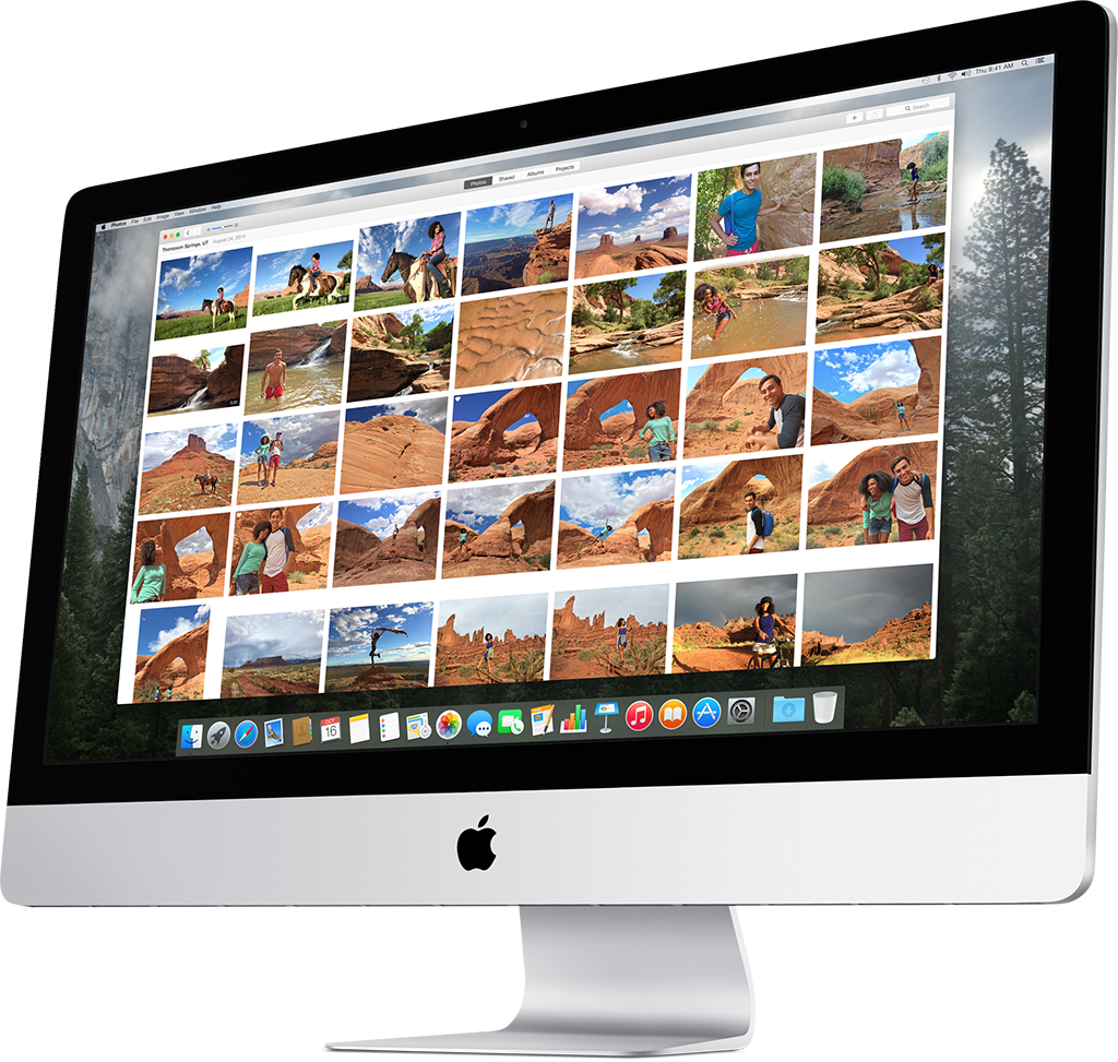 A Computer Screen With A Screenshot Of A Photo Gallery