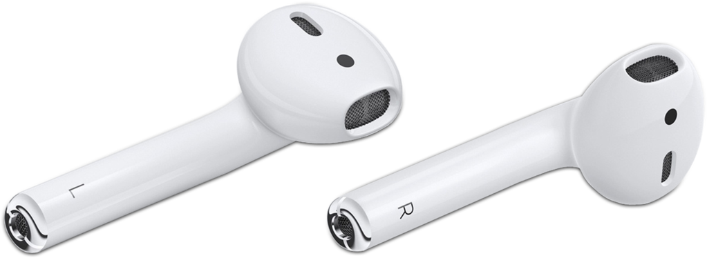A Close Up Of A White Earbuds