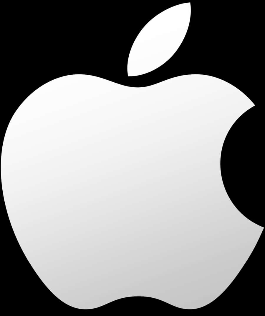 Apple Logo With Gradient And Shadow