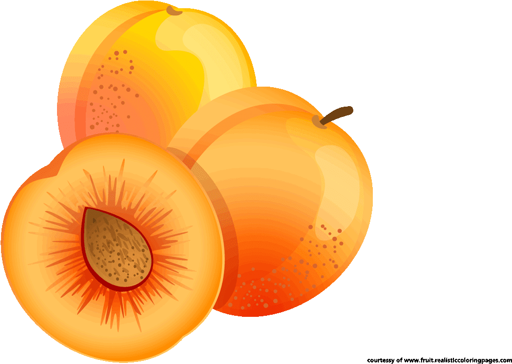 A Group Of Orange Fruit