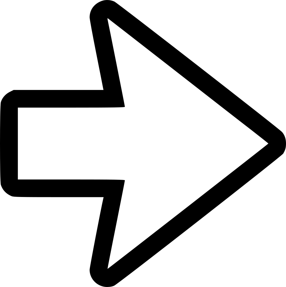 A Black Arrow Pointing To The Right