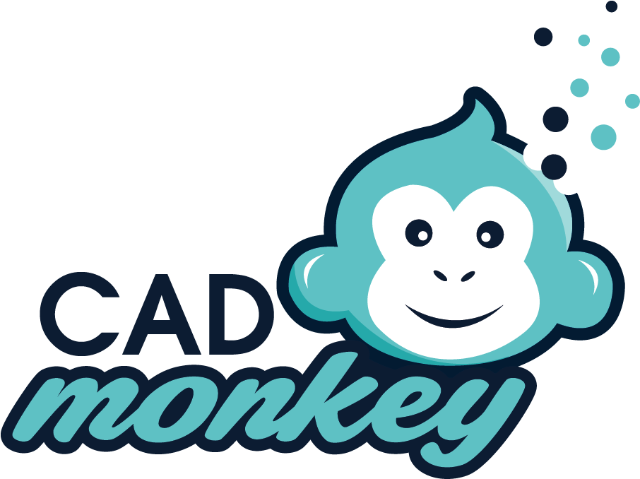 A Blue And White Monkey Logo