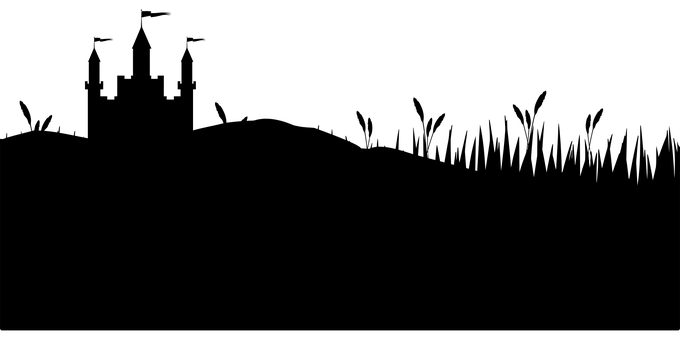 A Black Background With A White Line In The Middle
