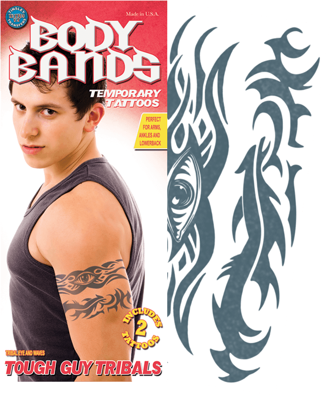 A Man With Tattoos On A Magazine Cover