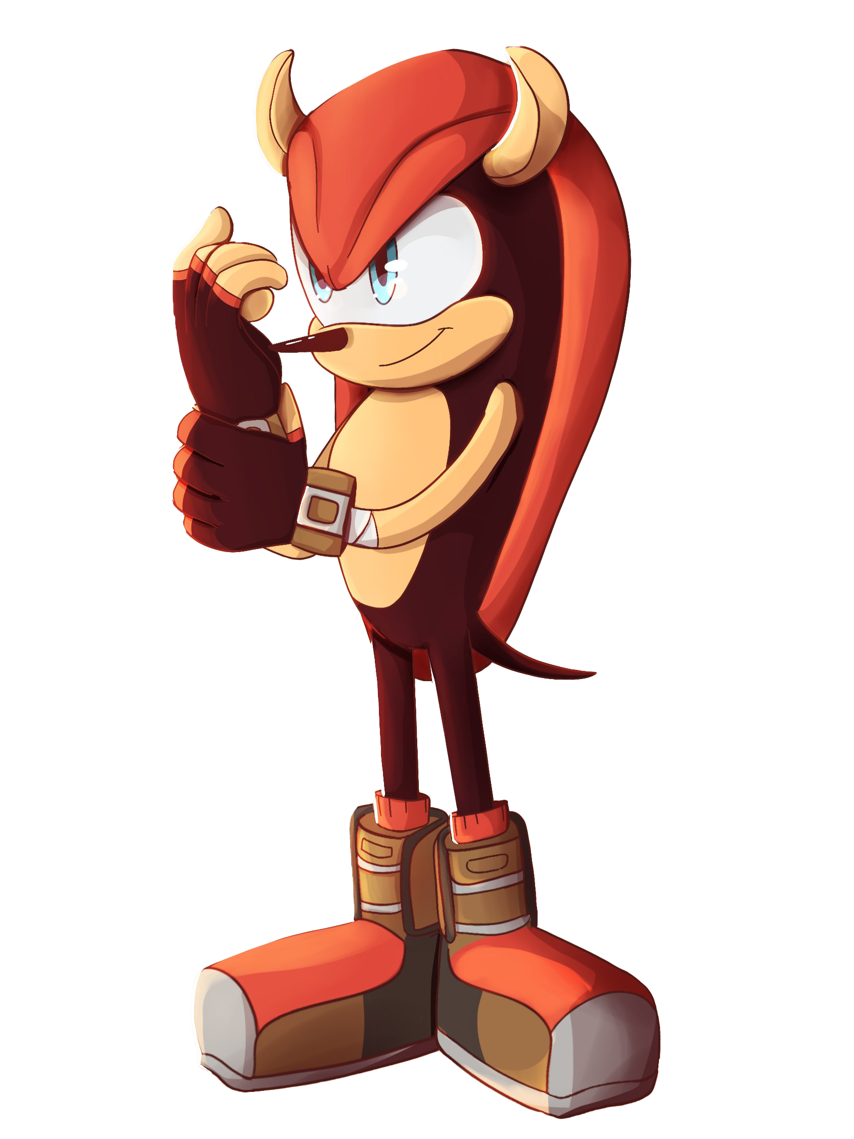 Cartoon Character Of A Hedgehog