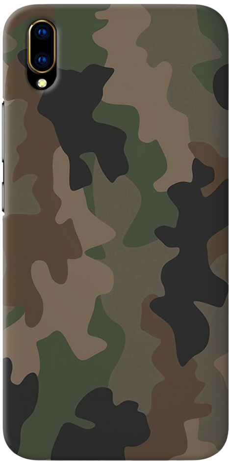 Army Abstract Camouflage Cover Case For Vivo V11 Pro - Redmi, Hd Png Download