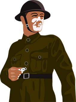 A Man In A Military Uniform