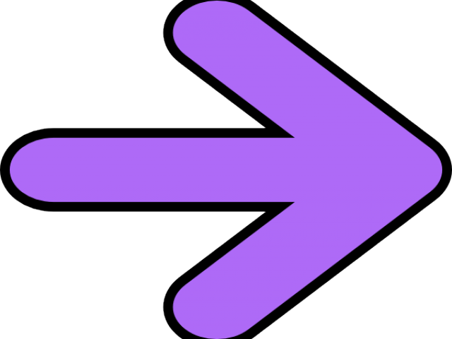 A Purple Arrow Pointing To The Right