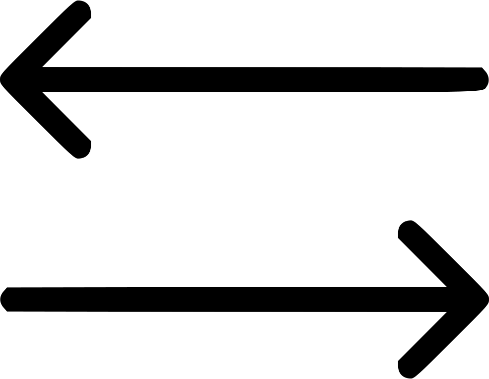 A Black Rectangle With Arrows