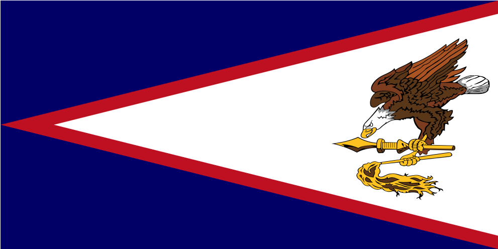 As American Samoa Flag Icon - Flags Of American Samoa, Hd Png Download