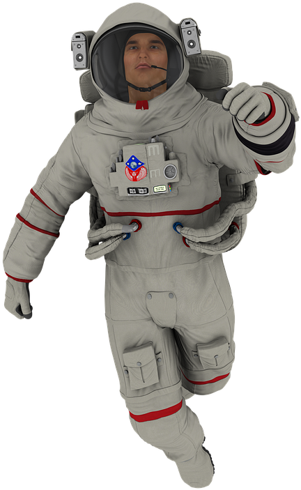A Person In A Space Suit