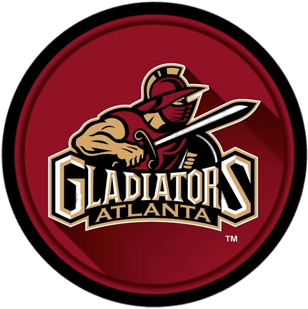 Atlanta Gladiators Badge - Atlanta Gladiators, Hd Png Download