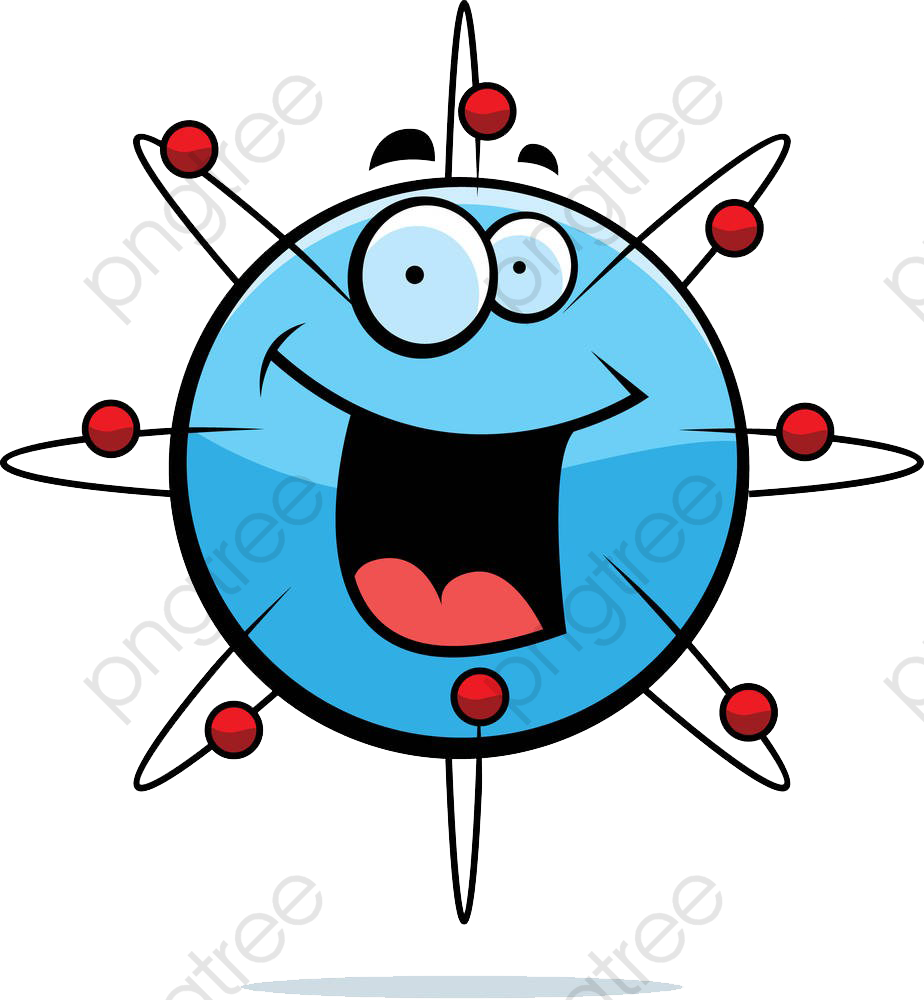 A Cartoon Blue Ball With A Smiling Face