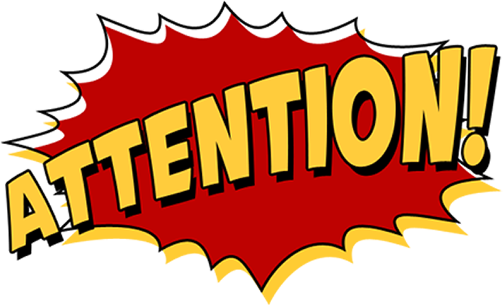 Attention Png 733 X 445