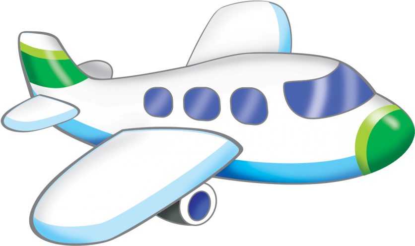 A Cartoon Of A Plane