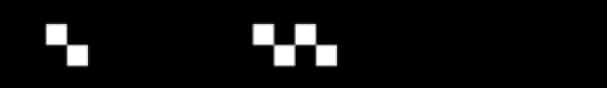 A Black And White Checkered Logo