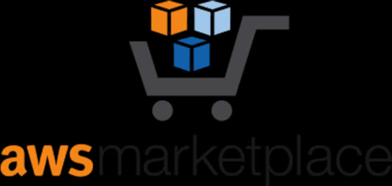 A Logo With Cubes In A Cart