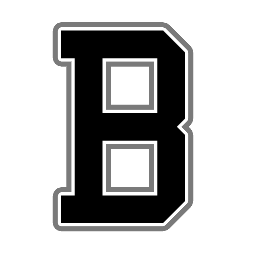 A Black And White Letter B