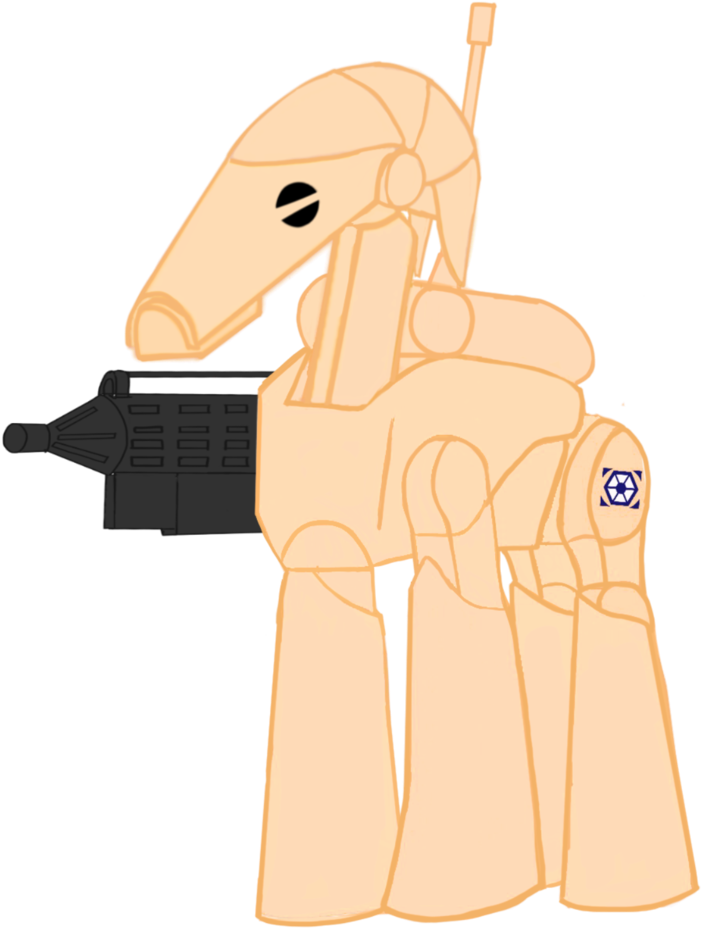 A Cartoon Of A Horse