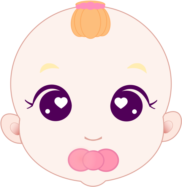 A Cartoon Of A Baby