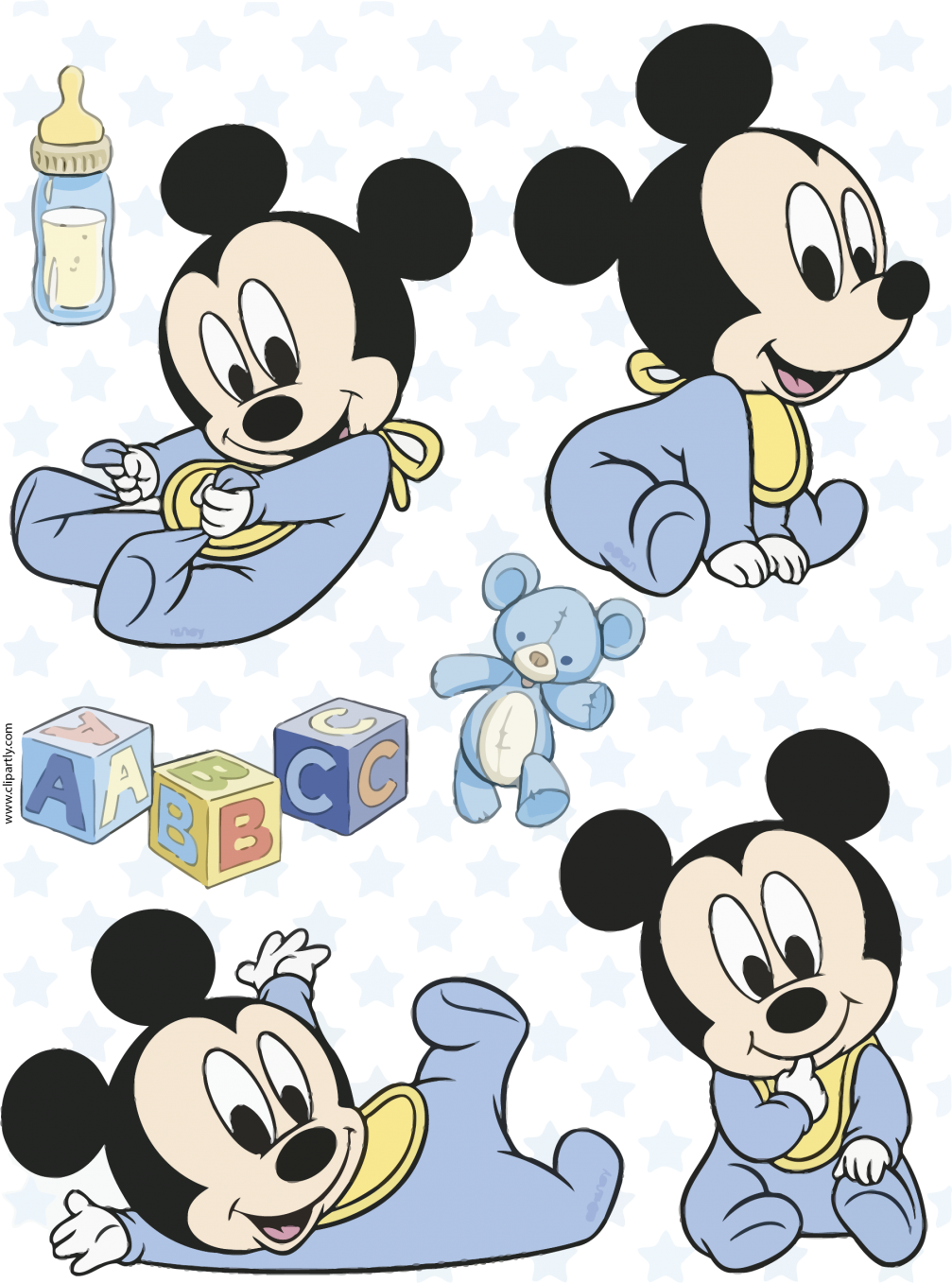 Baby Mickey Png 1007 X 1357