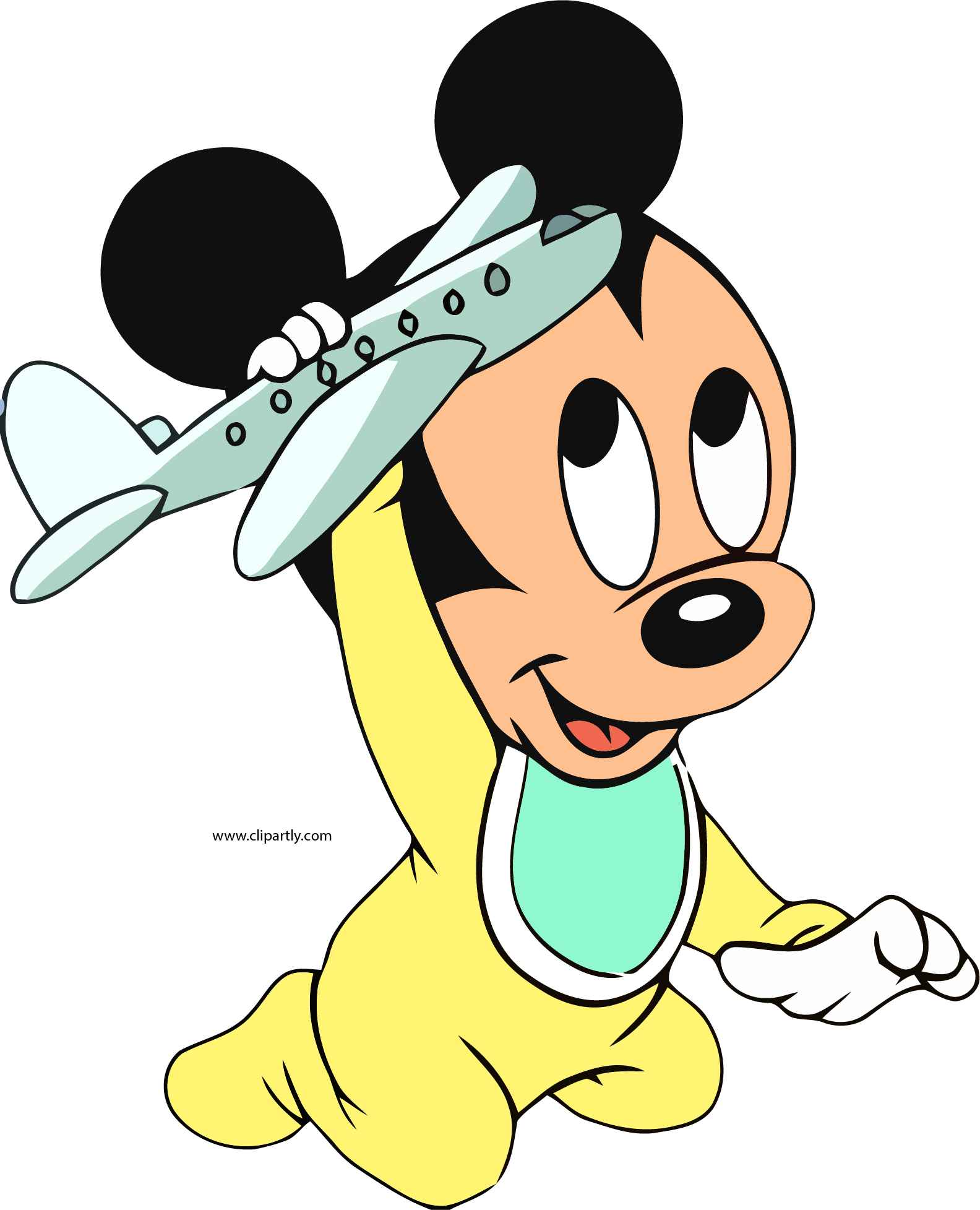 Baby Mickey Png 1584 X 1955