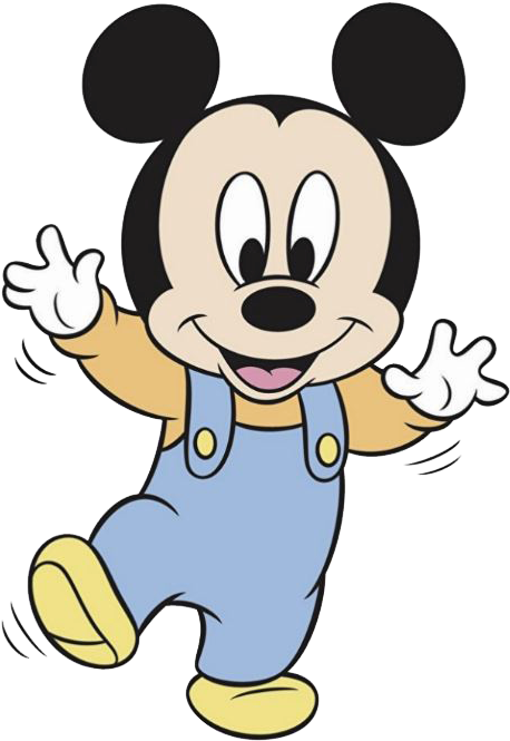 Baby Mickey Png 458 X 665