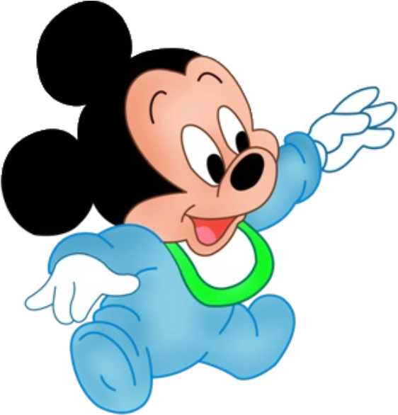 Baby Mickey Png 562 X 586