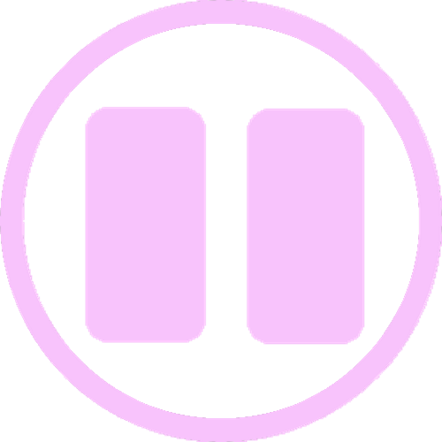 A Pink And White Button