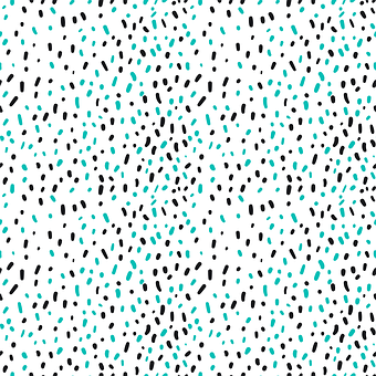 A Black And Blue Dots On A White Background