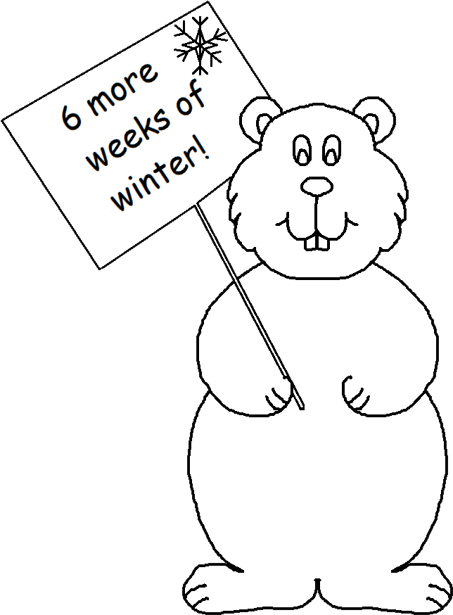 A Cartoon Of A Hamster Holding A Sign