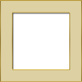 A Square Frame With A Black Background