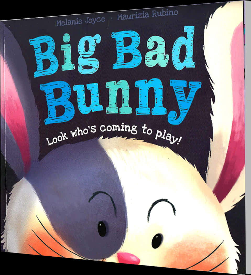 A Book Cover With A Cartoon Rabbit