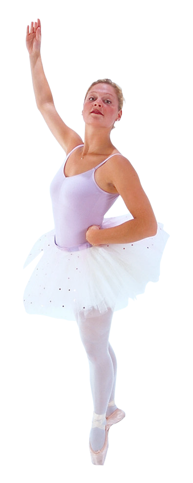 A Young Ballerina In A Tutu