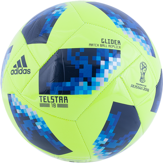 A Yellow And Blue Football Ball