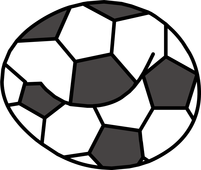 A Black And White Football Ball