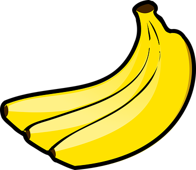 Banana Png 390 X 340