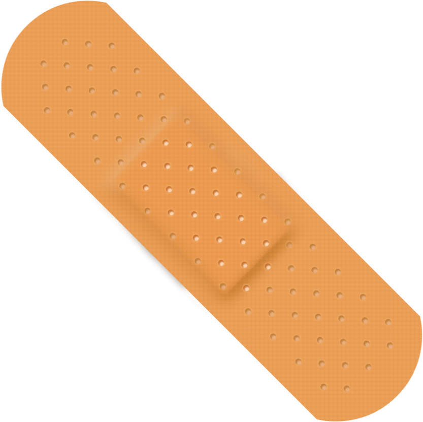 A Close Up Of A Band Aid