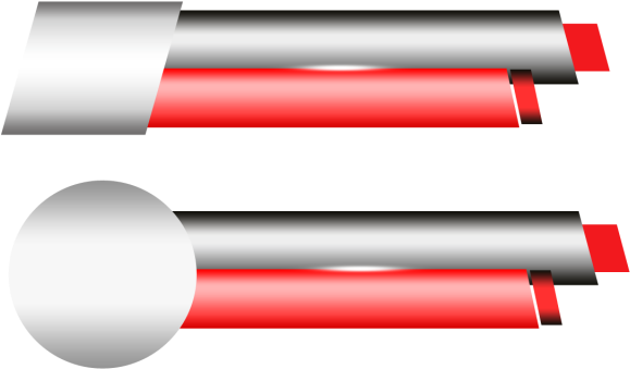 A Red And White Stripes