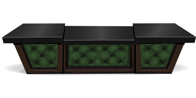 A Black And Green Furniture