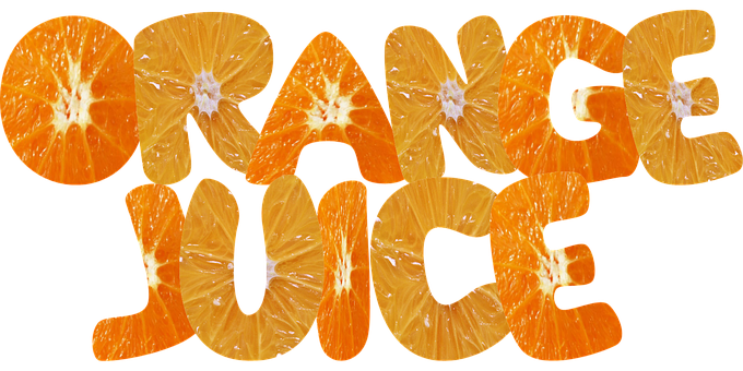 Oranges Cut Out Of The Same Type