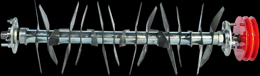 Close-up Of A Metal Blade