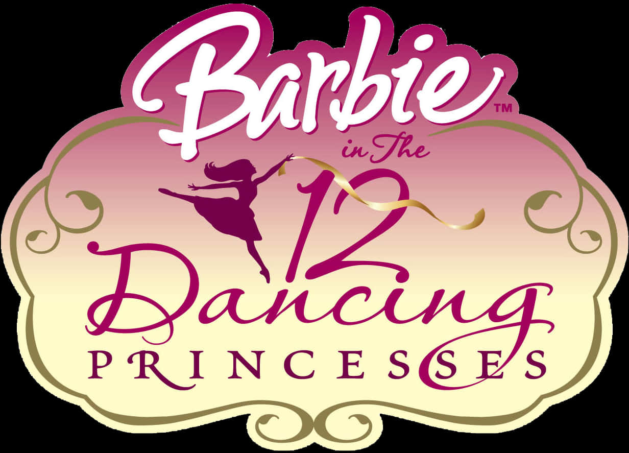 12 Dancing Princesses Barbie Logo