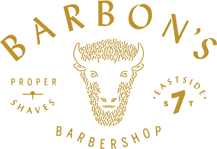 Barbons Main Logo Lg Yellow - Barbon's Barbershop Austin Tx, Hd Png Download