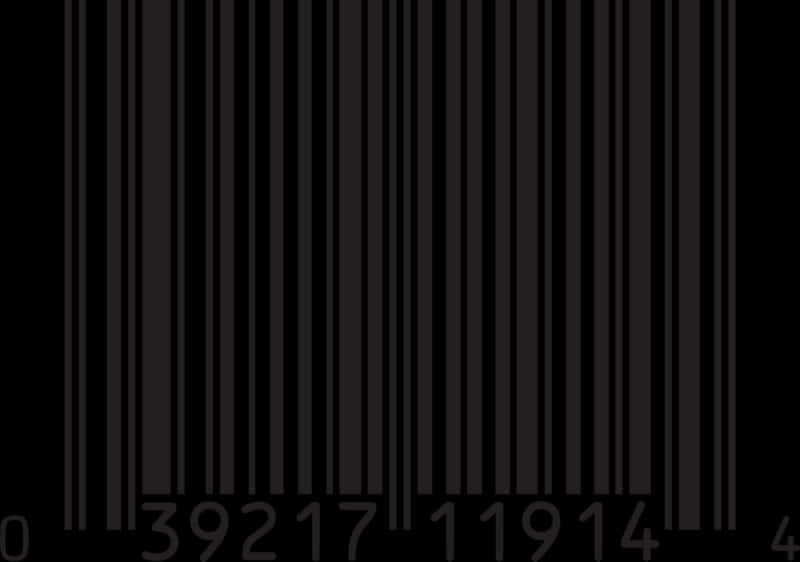 A Bar Code With Numbers