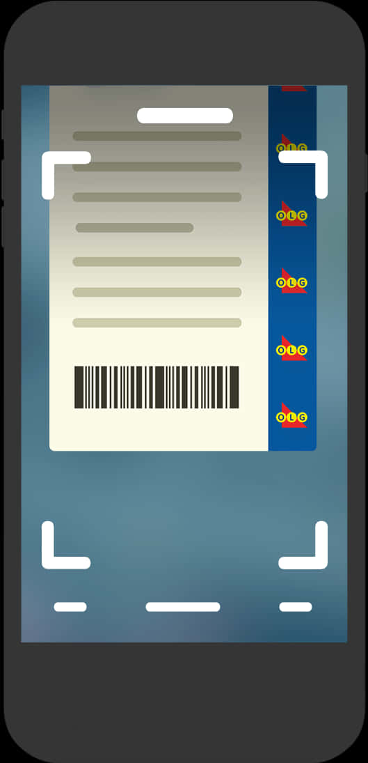Barcode On Phone Screen