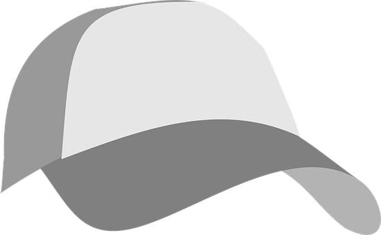 A White Hat With A Black Background