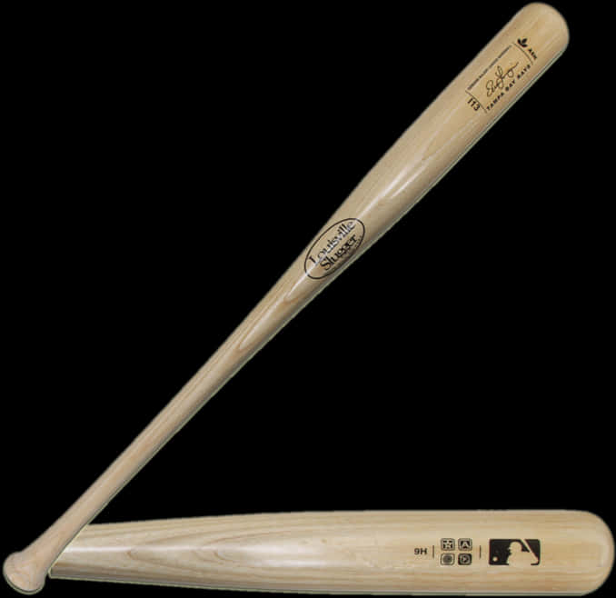 A Wooden Baseball Bat