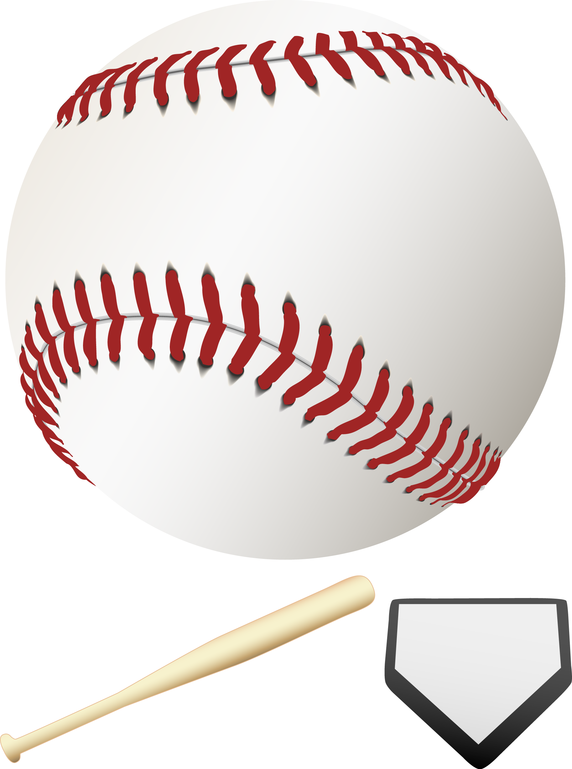 A Baseball And A Bat