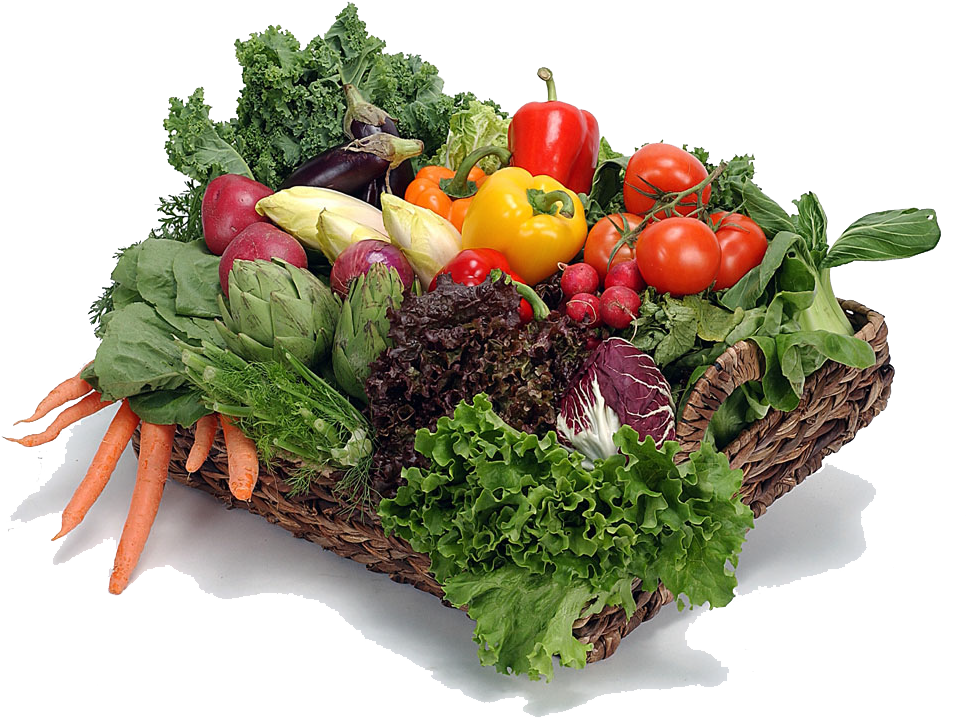 A Basket Of Vegetables